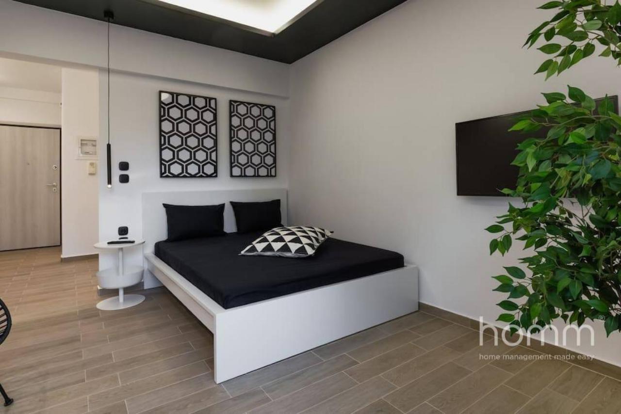 34Sqm Minimal Homm Apartment With Acropolis View Athen Exterior foto