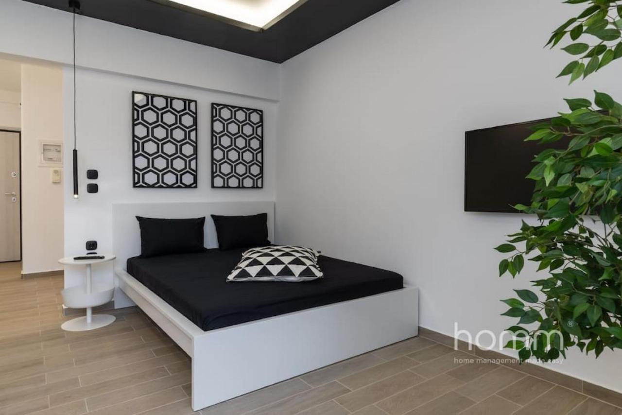 34Sqm Minimal Homm Apartment With Acropolis View Athen Exterior foto