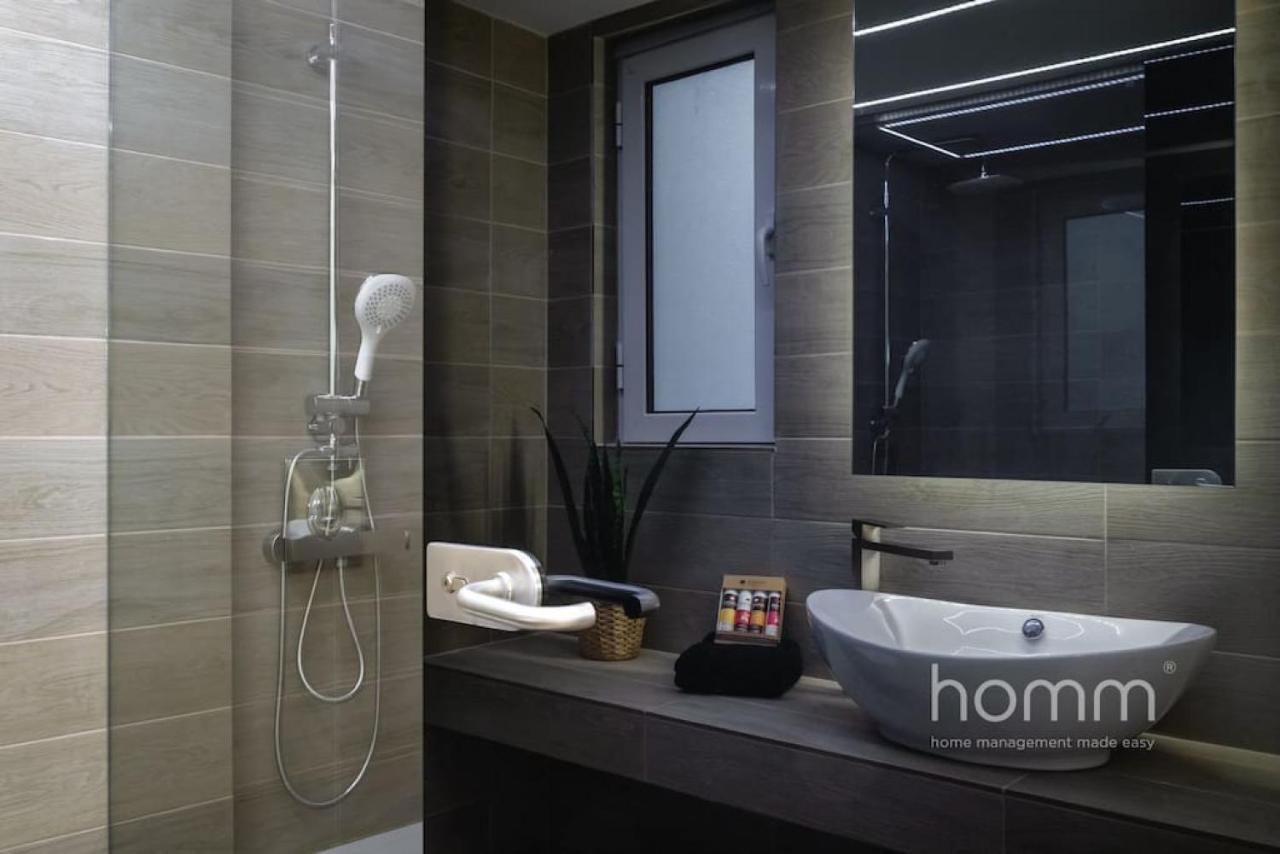34Sqm Minimal Homm Apartment With Acropolis View Athen Exterior foto